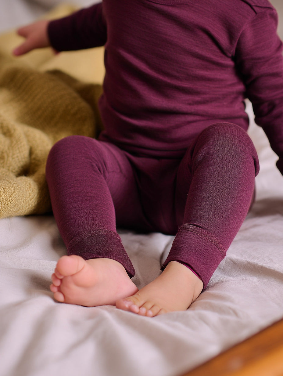 Merino Wool Trousers - Fig