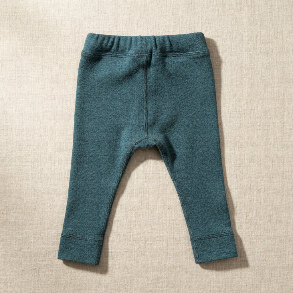 Merino Wool Trousers - Orion Blue