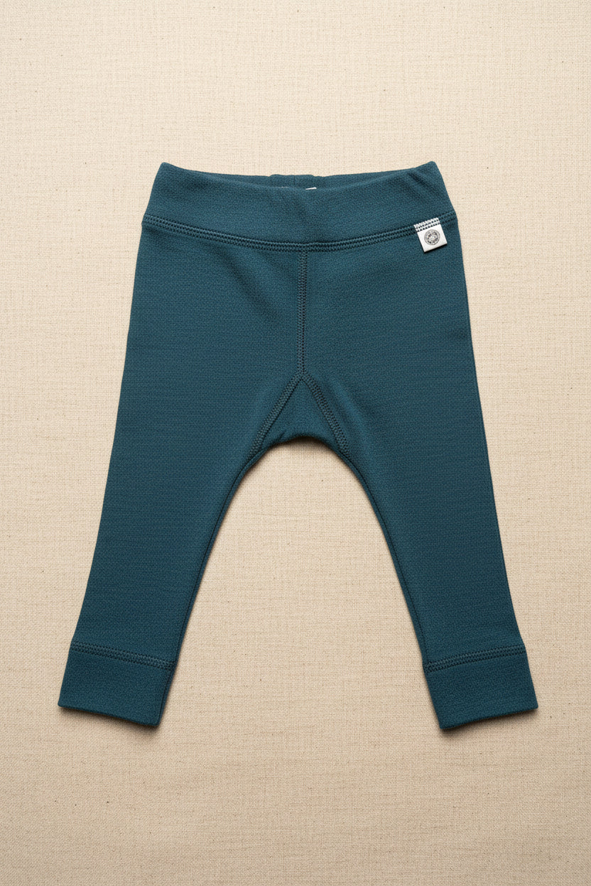 Merino Wool Trousers - Orion Blue