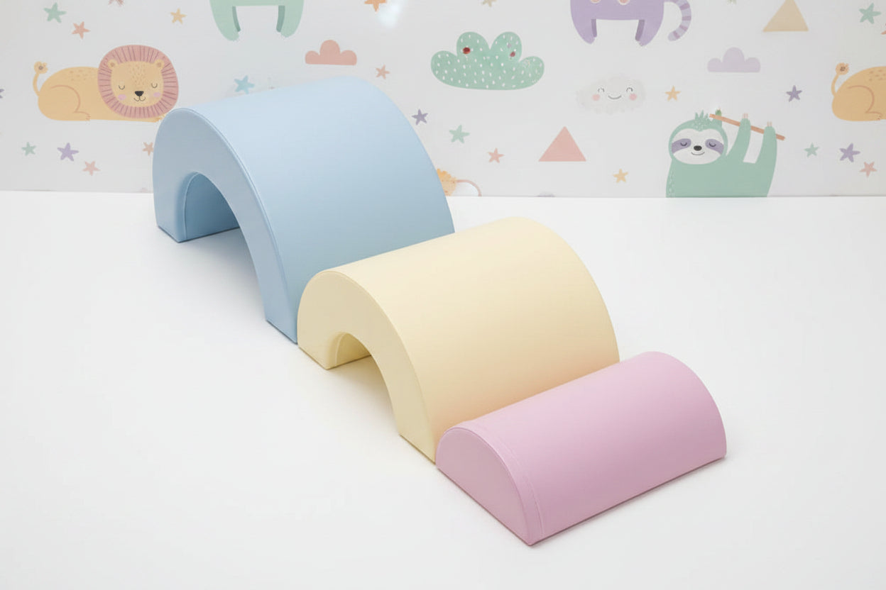 Montessori Soft Play Set - Light Pastel