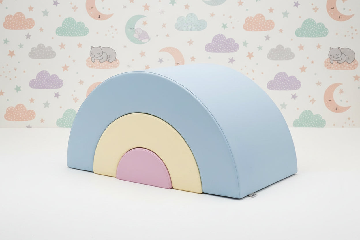 Montessori Soft Play Set - Light Pastel