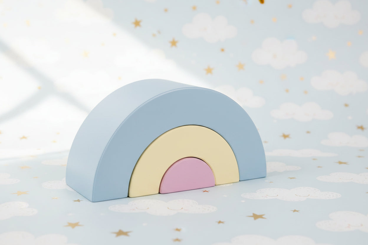 Montessori Soft Play Set - Light Pastel