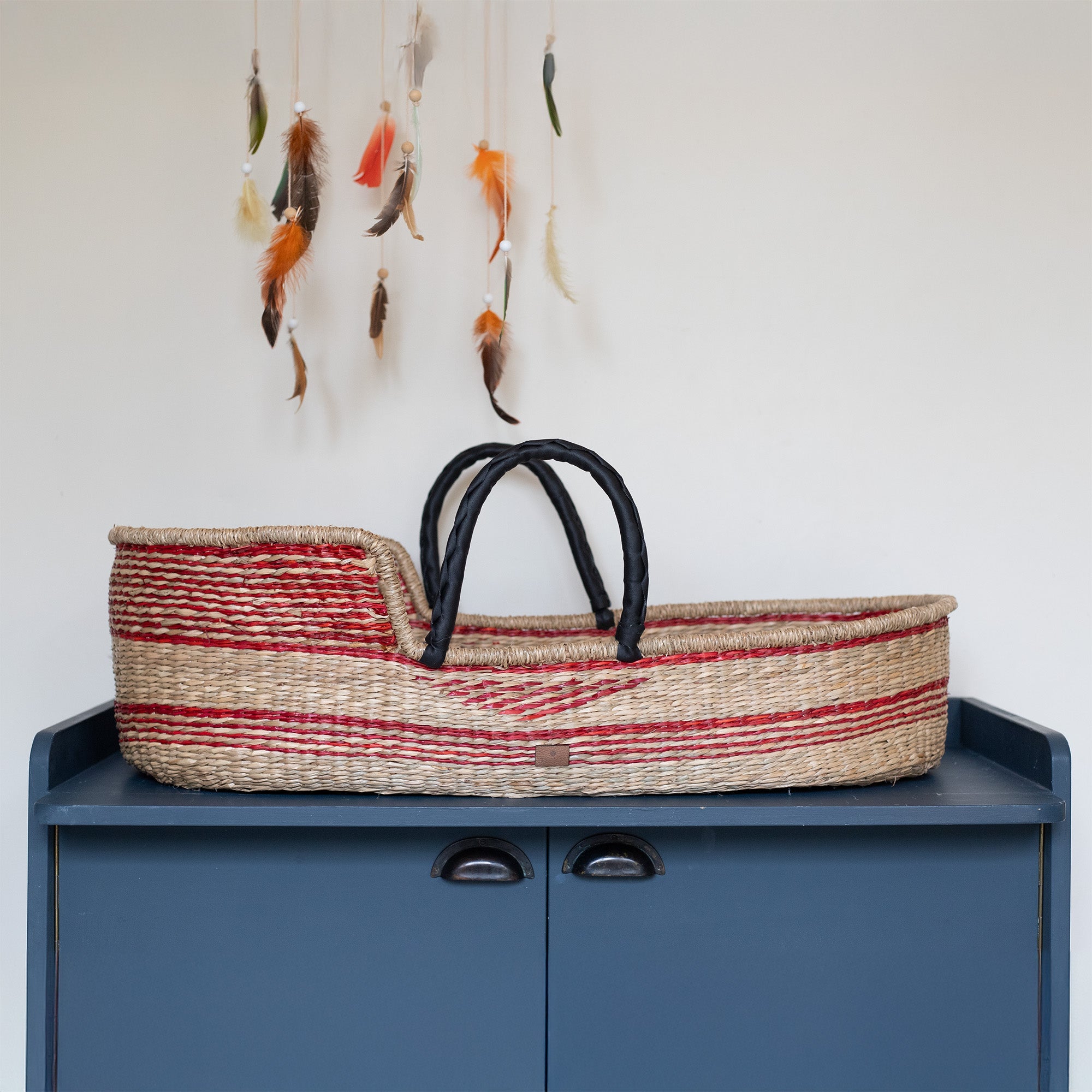 Moses Basket - Seagrass - Hazel