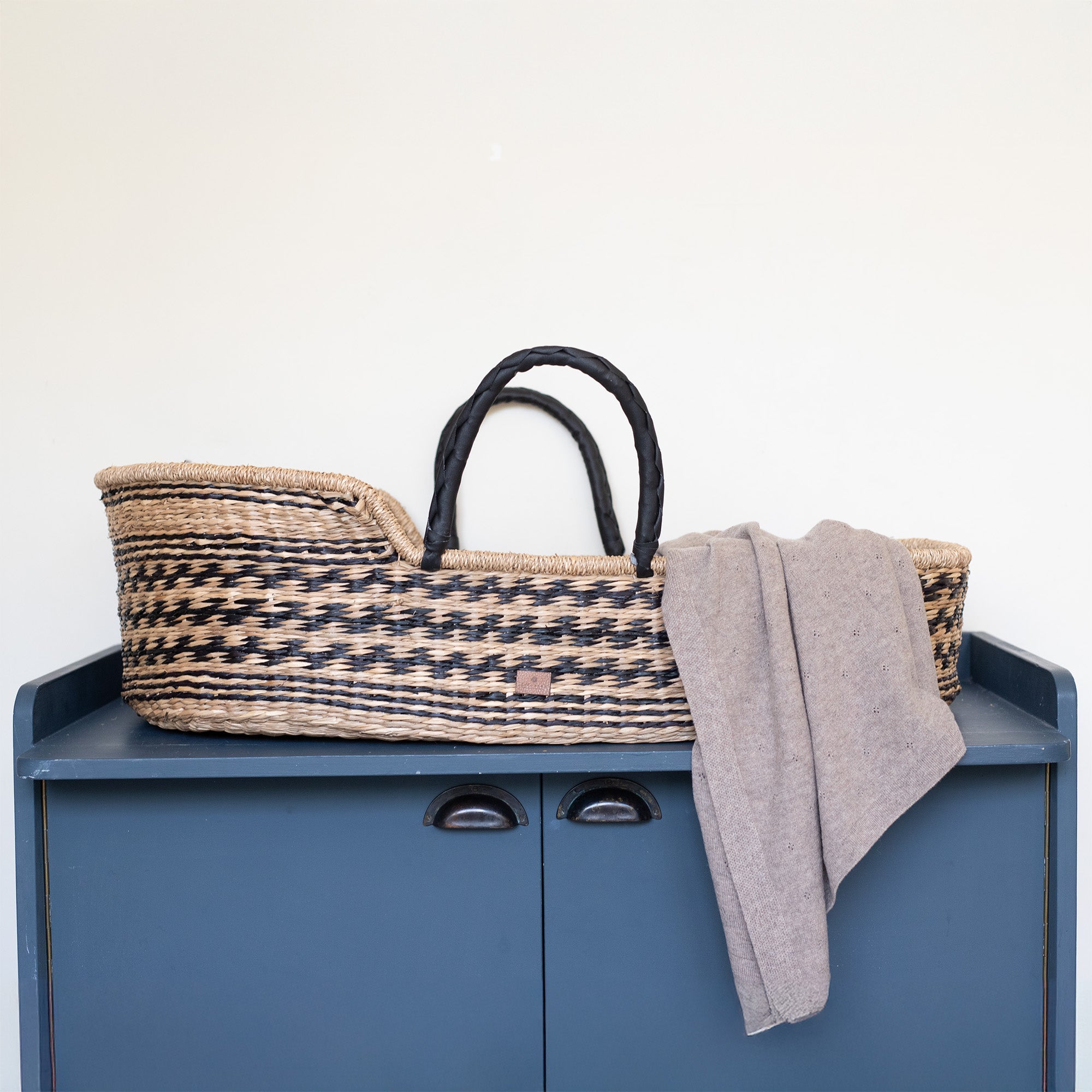 Moses Basket - Seagrass - Reza