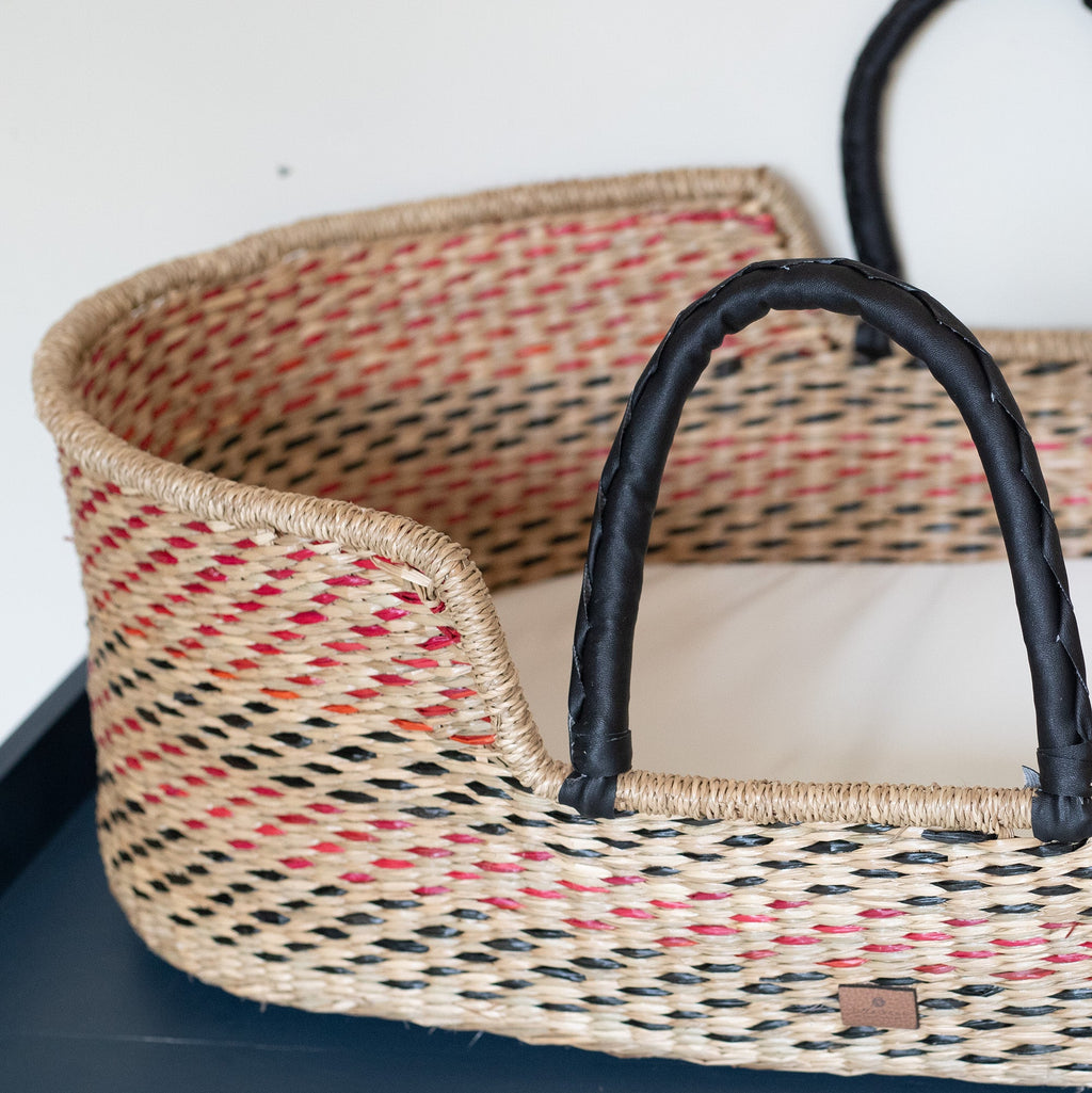 Moses Basket - Seagrass - Robin