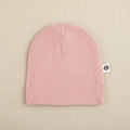Merino Wool Baby Hat - Misty Rose