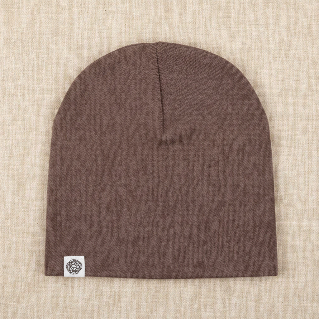 Merino Wool Baby Hat - Peppercorn