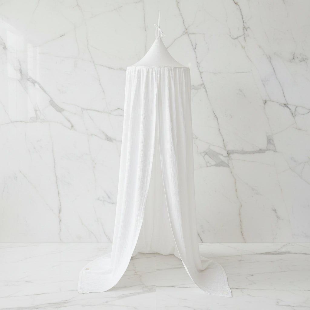 Organic Cotton Canopy - Cream Cotton