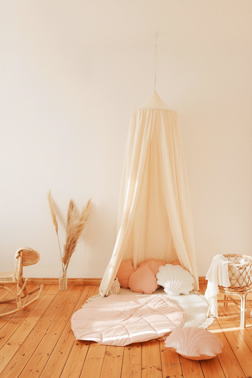 Organic Cotton Canopy - Raw Cotton