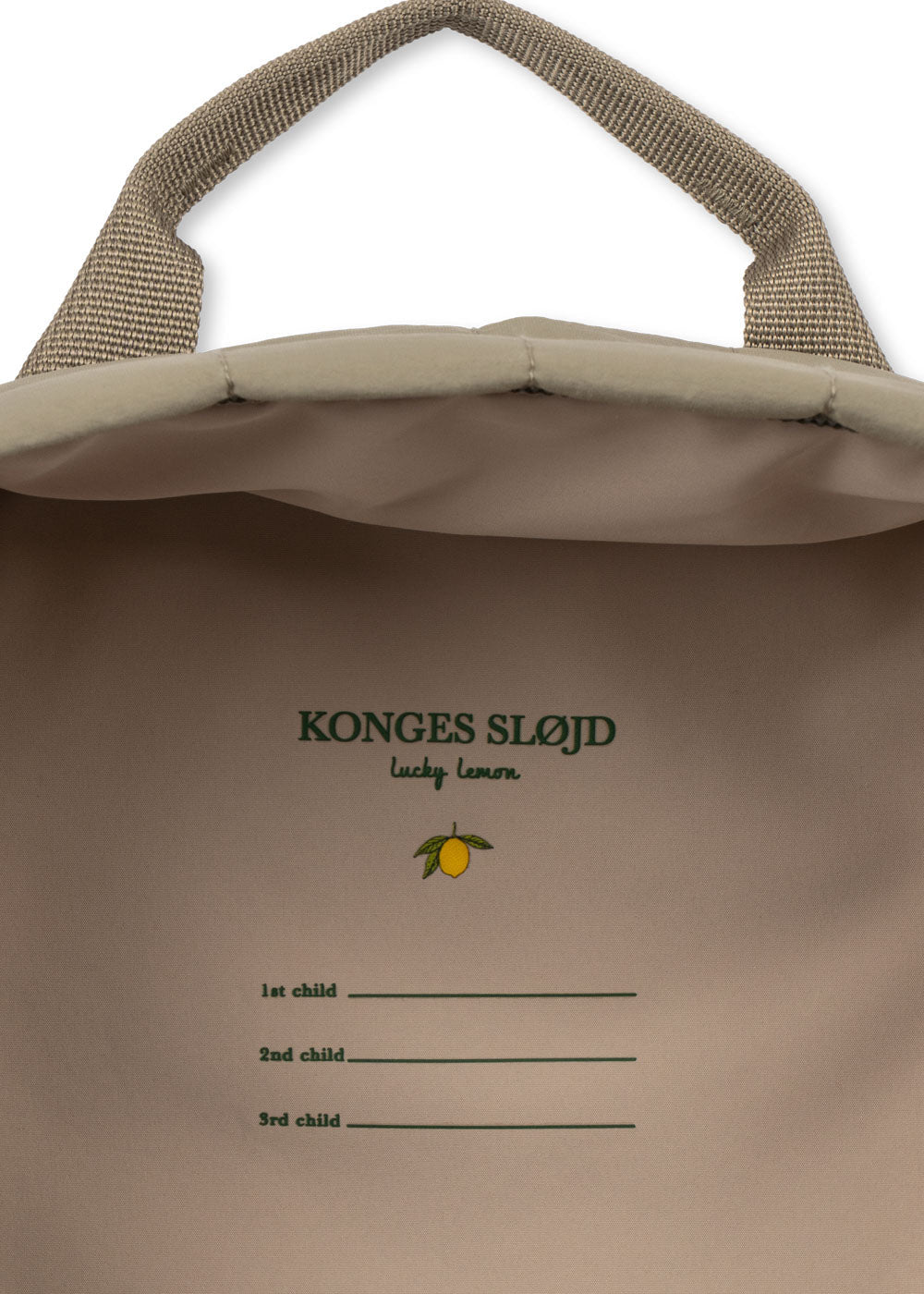 Backpack Lemon Konges Sløjd