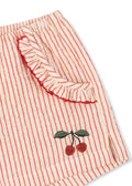 Short Cherry Stripes