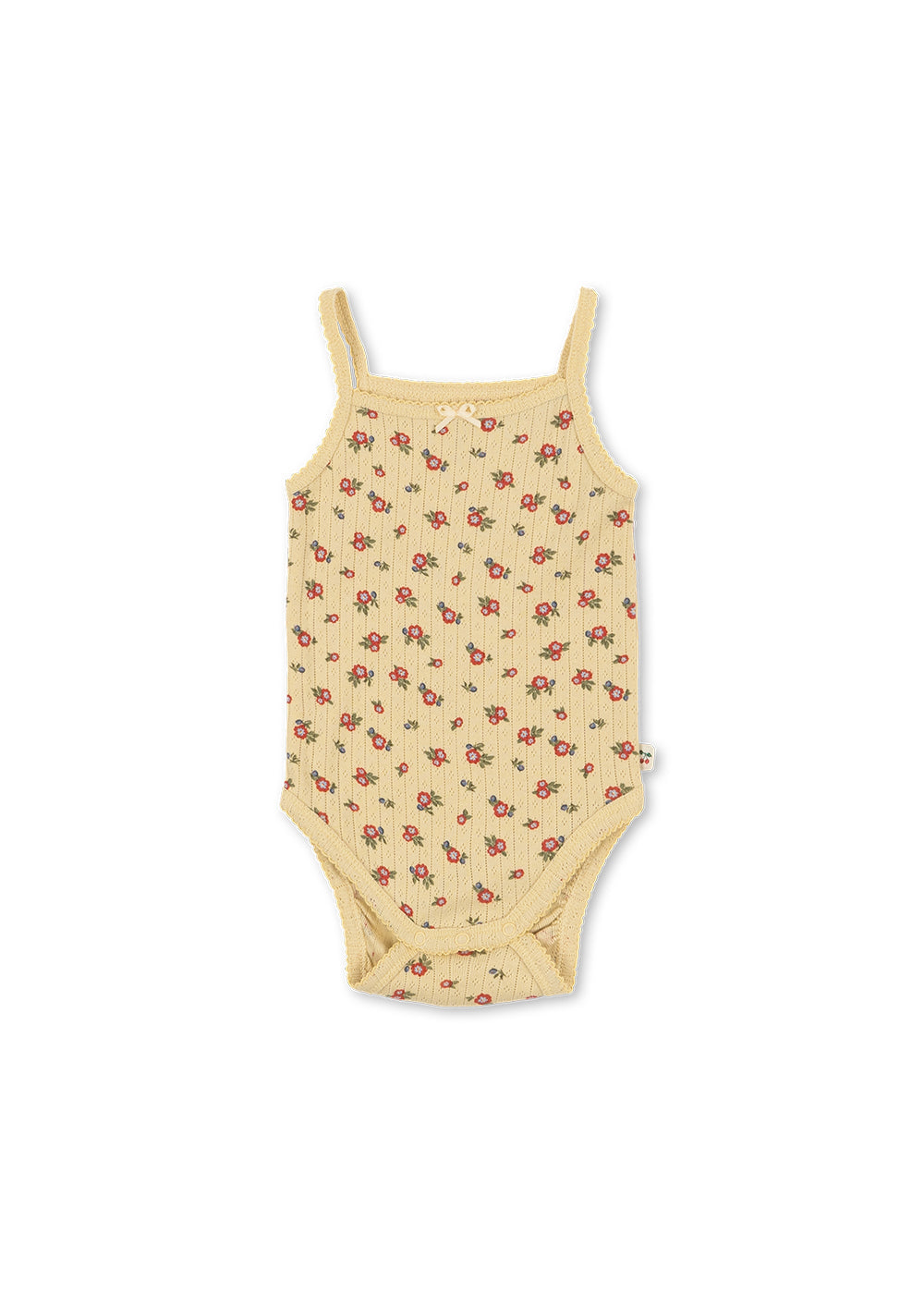 Sleeveless Romper Flowers