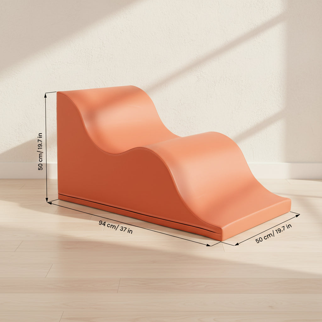 Soft Play Mega Wave - Salmon Pink