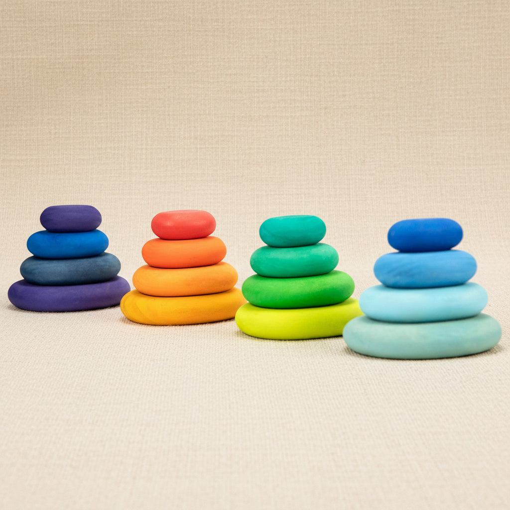 Coloured Stacking Stones
