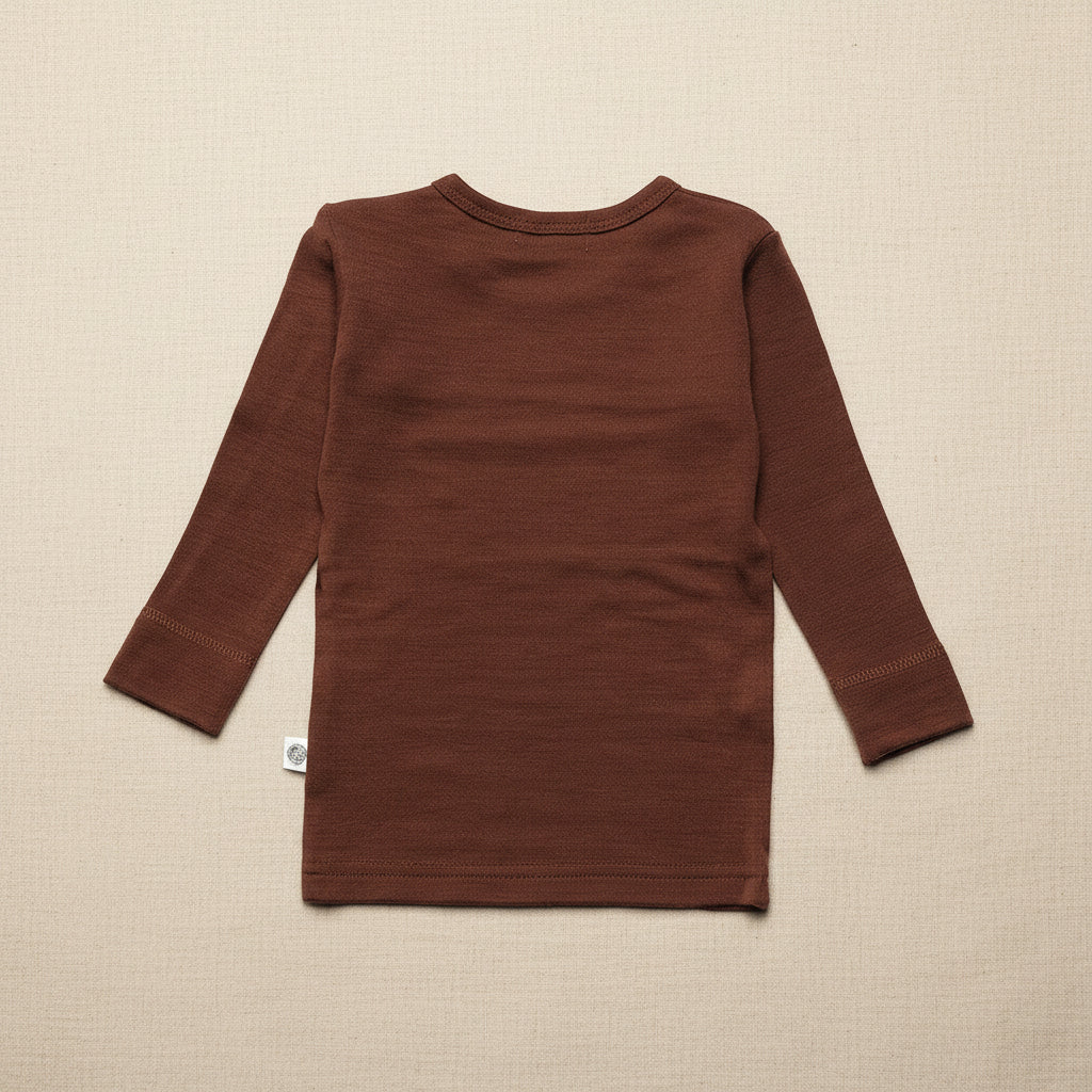 Merino Wool Sweater - Cinnamon