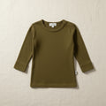 Merino Wool Sweater - Fir Green