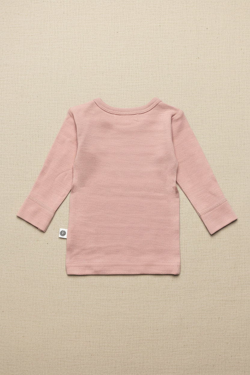 Merino Wool Sweater - Misty Rose