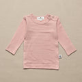 Merino Wool Sweater - Misty Rose