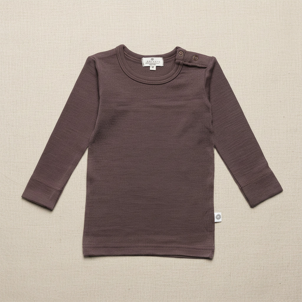 Merino Wool Sweater - Peppercorn