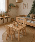 Table and 2 chair set - Butterfly