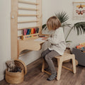 Table and Chair for the leg&go Swedish Wall
