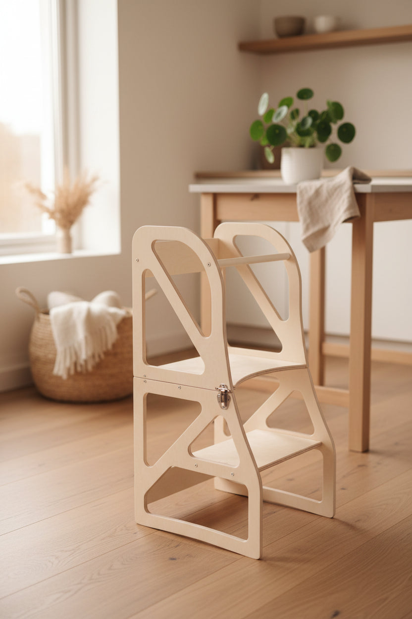 Transformable Kitchen Tower - Securestep and high chair combo