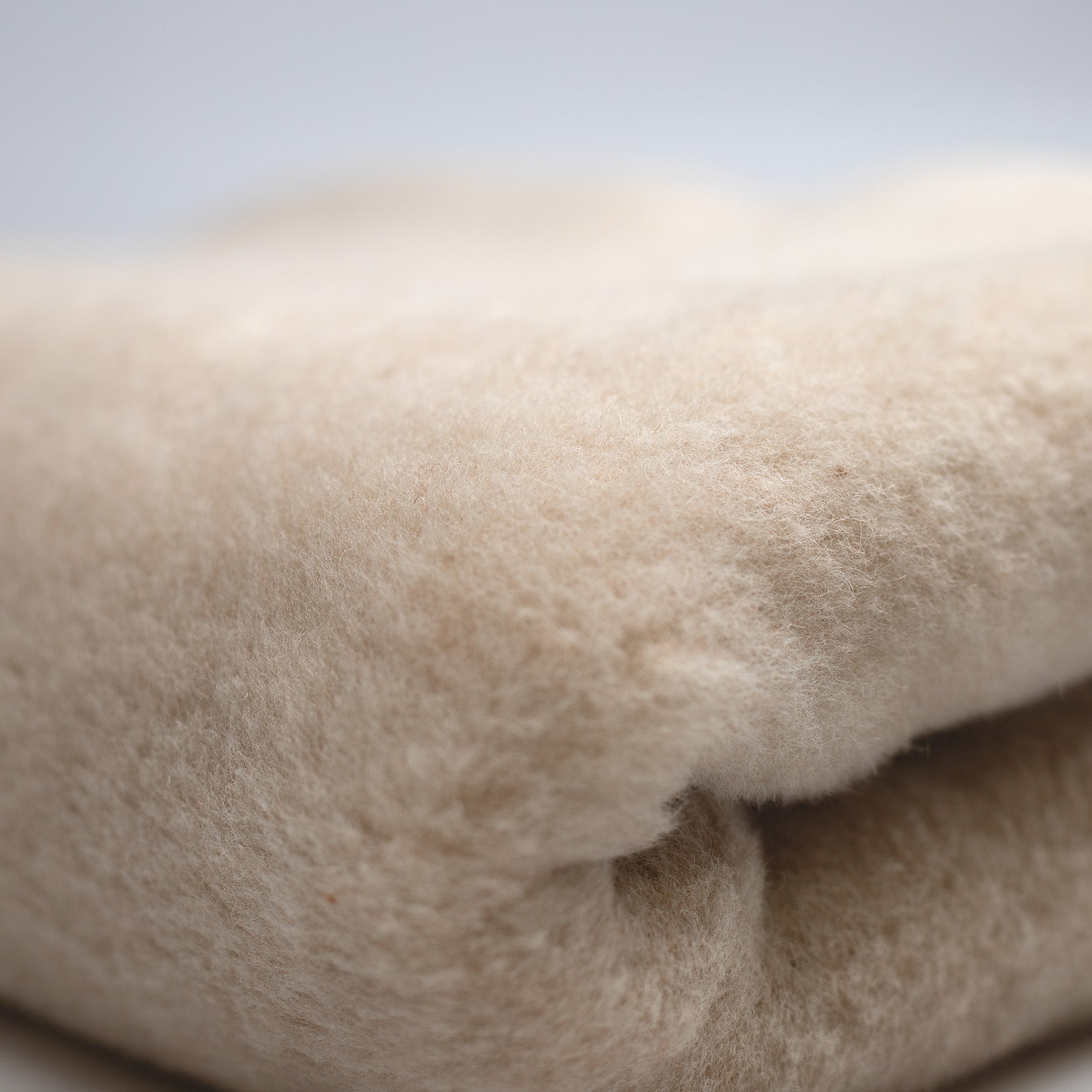 Wool Blanket - White - 93x135cm