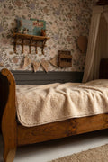 Merino Wool Blanket - Almond - 120x150cm