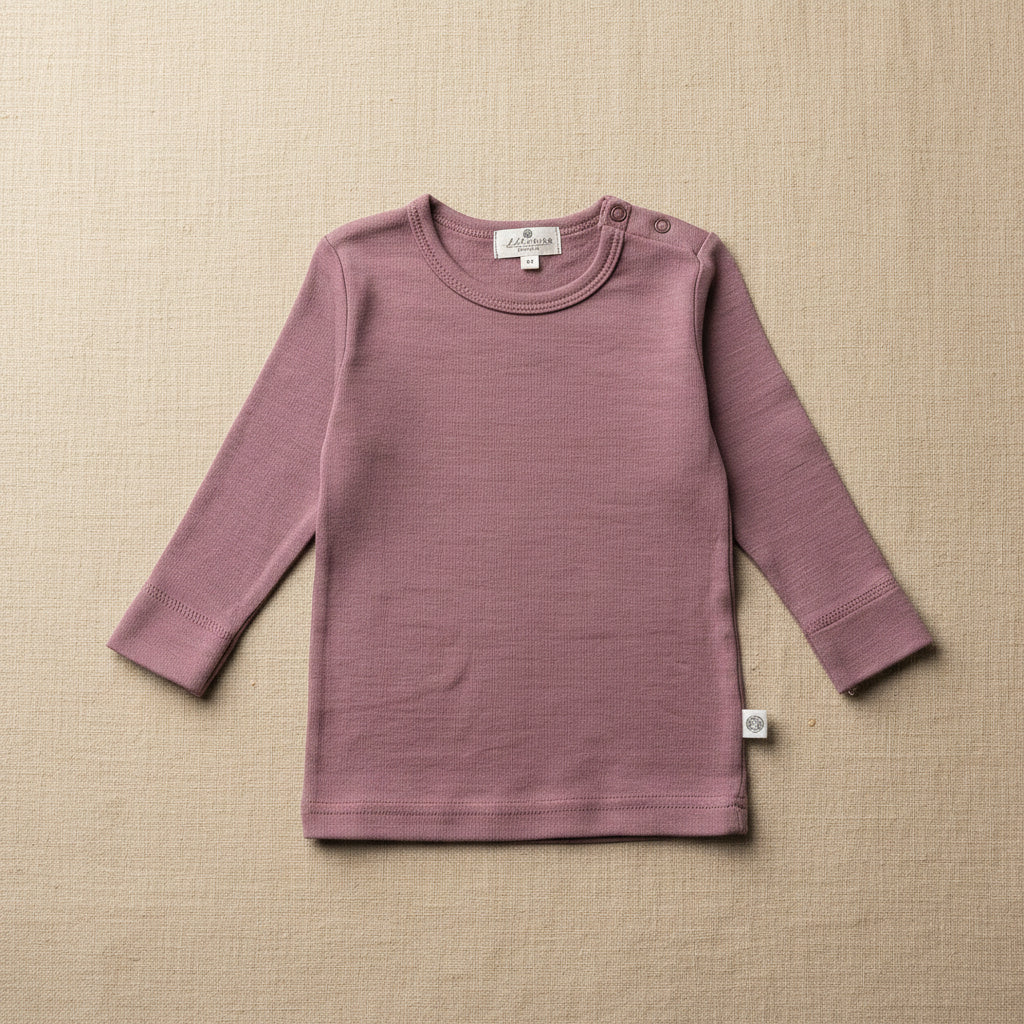 Merino Wool Sweater - Grape Shake