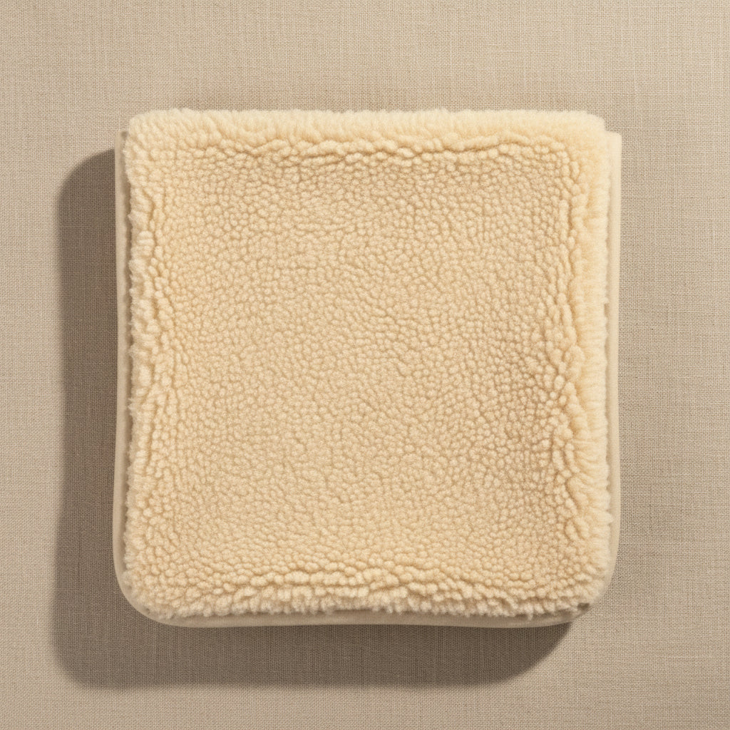 Merino Wool Underlay - Almond - 70x160cm