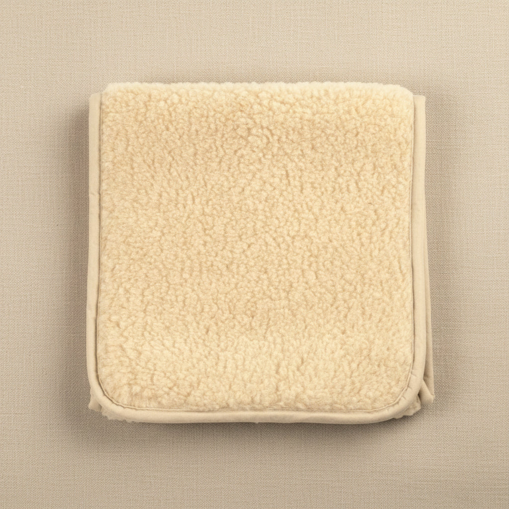 Merino Wool Underlay – Almond - 60x120cm
