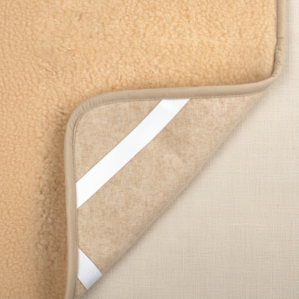 Merino Wool Underlay - Almond - 40x80cm