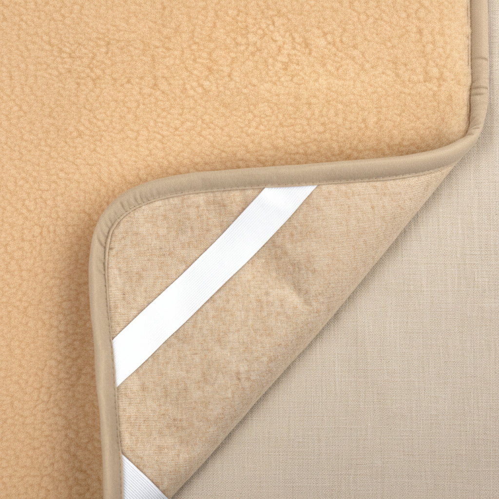 Merino Wool Underlay - Almond - 50x90cm
