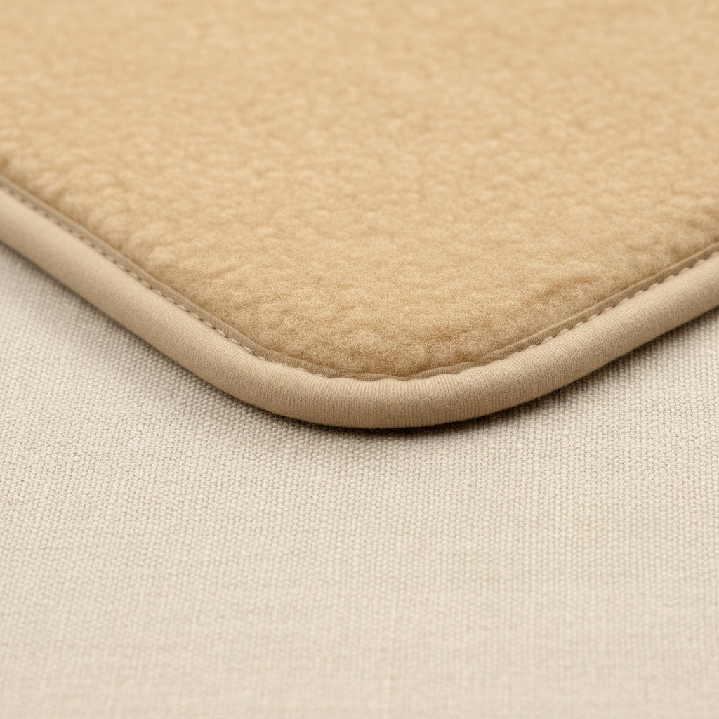 Merino Wool Underlay - Almond - 50x90cm