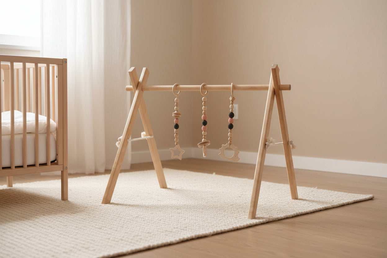 Wooden Baby Gym