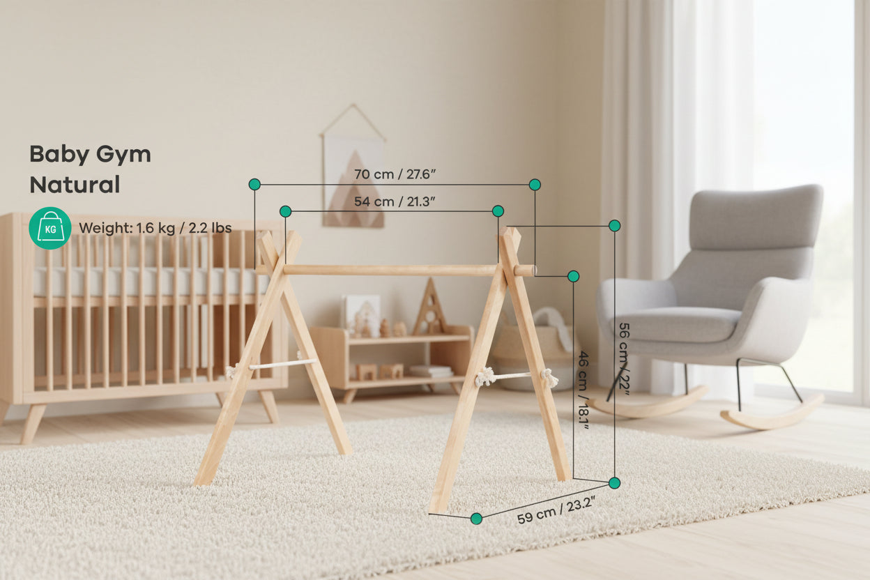 Wooden Baby Gym