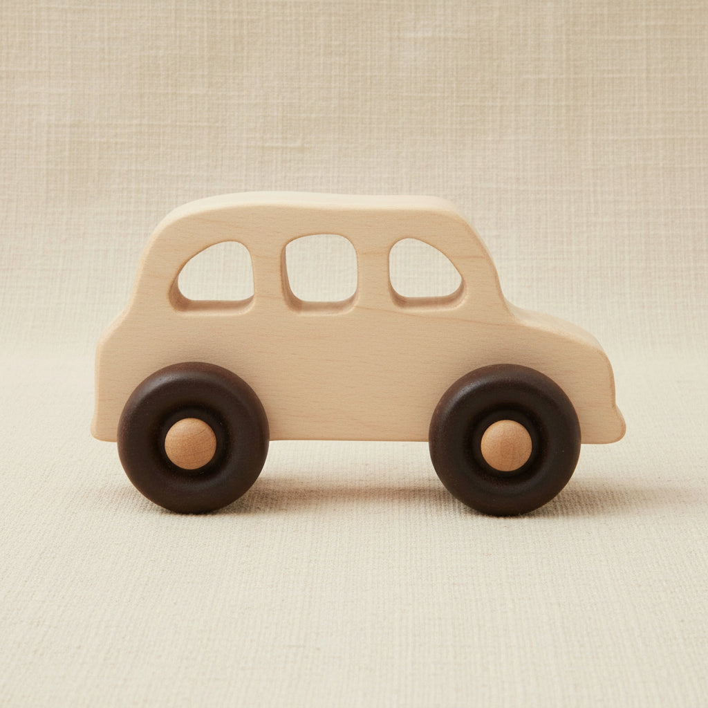 Wooden Car - English Taxi