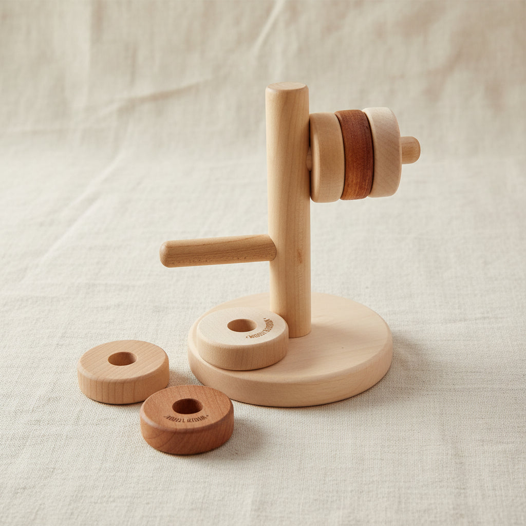 Wooden Horizontal Tower Puzzle