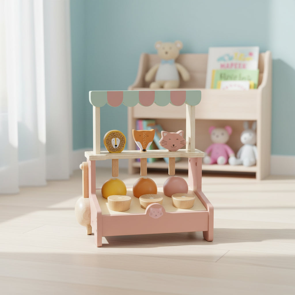 Wooden Ice Cream Shop