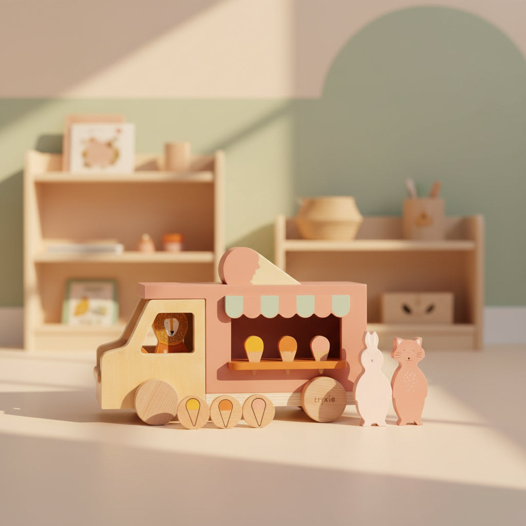 Wooden Ice Cream Truck