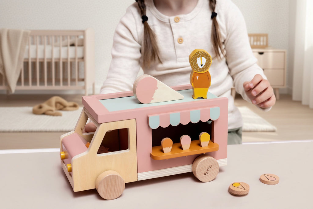 Wooden Ice Cream Truck