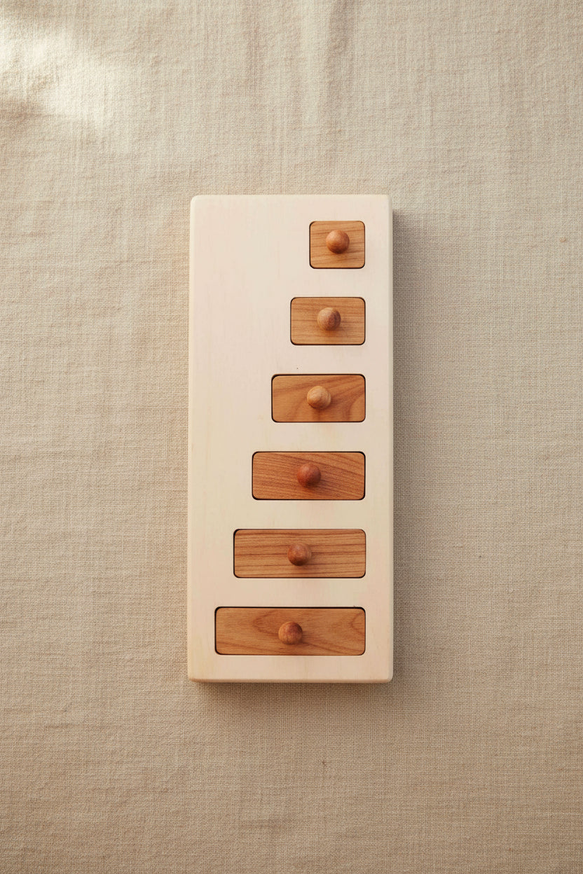 Wooden Puzzle Blocks - Long and Short