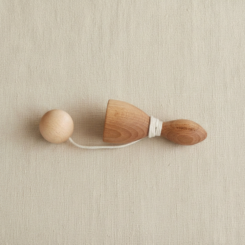 Wooden Swing and Catch Game
