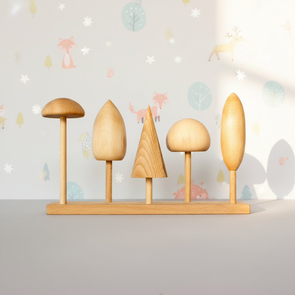 Wooden Tree Crown Puzzle 